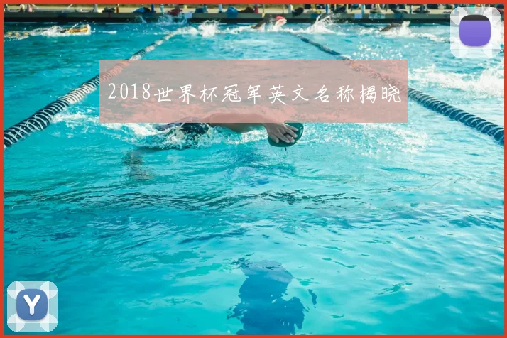 2018世界杯冠军英文名称揭晓